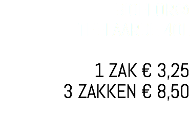 Bioflor® TEELAARDE 40L 1 zak € 3,25 3 zakKEN € 8,50 